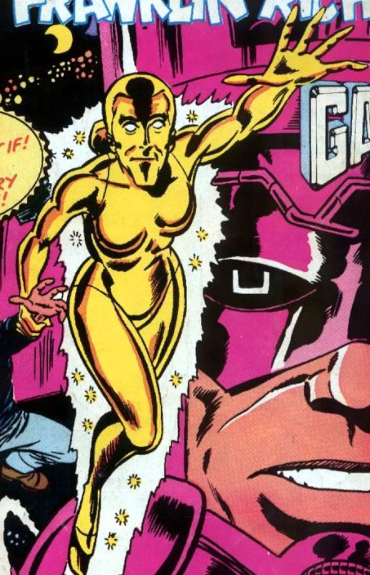 Tia May é a Velha Dourada, Arauto de Galactus