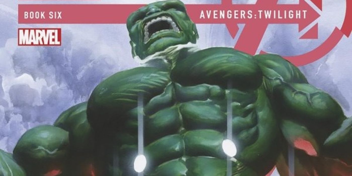O Hulk na capa de Vingadores: Crepúsculo #6