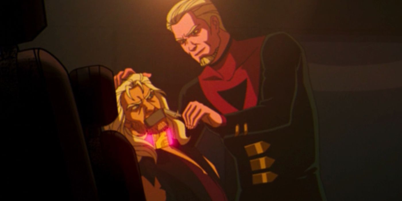 Bastion e Magneto em X-Men '97, episódio 7