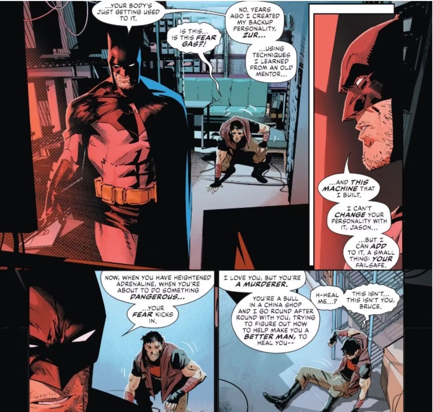 BAtman and Red Hood Gotham War