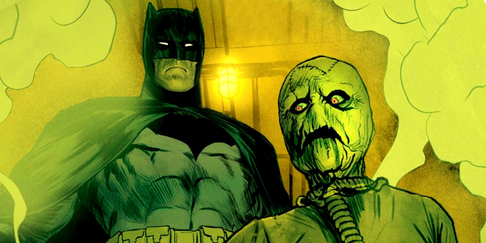Batman Captures the Scarecrow in DC Comics