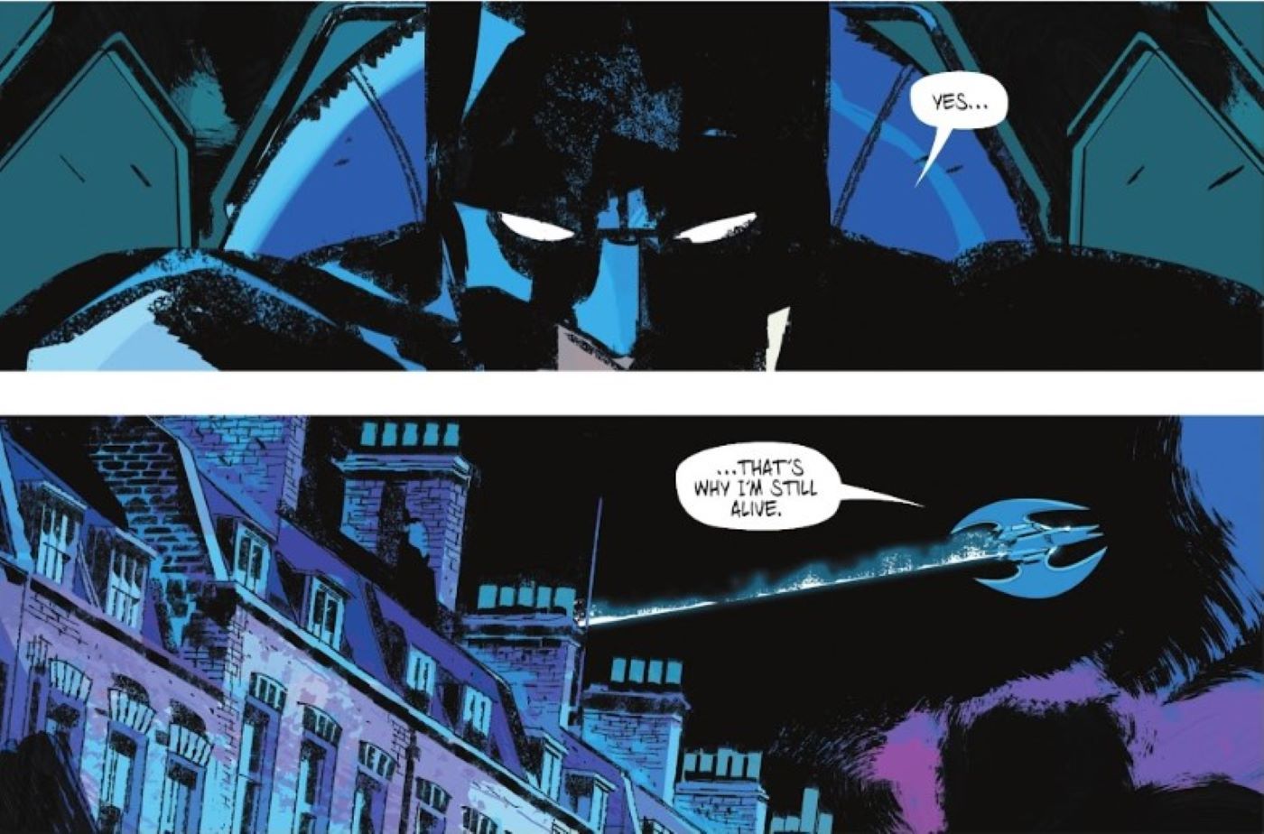 Batman Dylan Dog #2 why Batman is still alive
