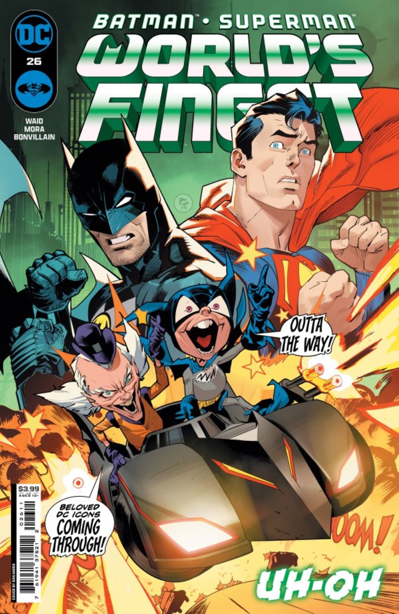 As 26 melhores capas principais do Batman Superman World com Bat-Mite e Mister M