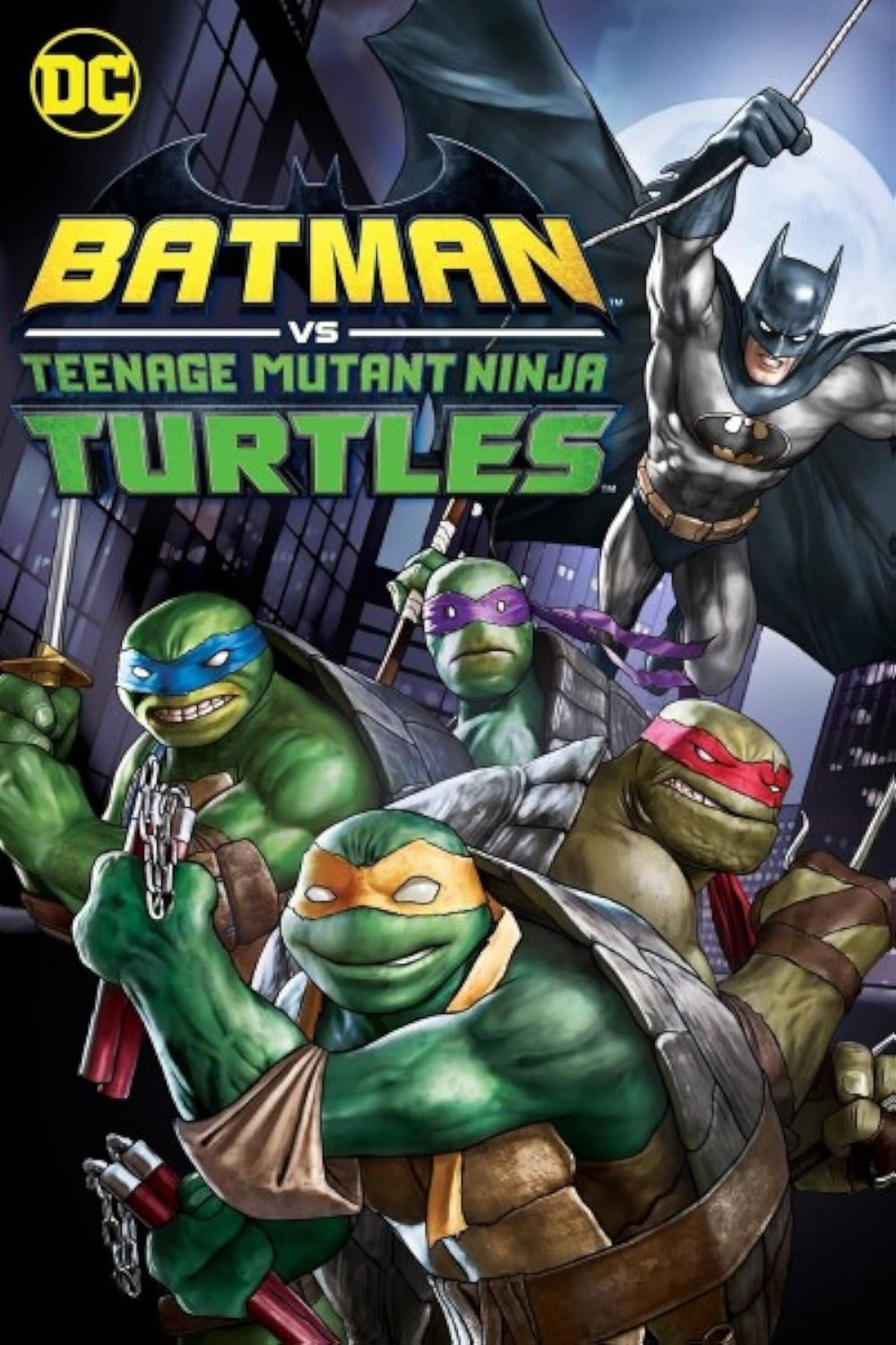 Batman Vs. Teenage Mutant Ninja Turtles (2019) - Poster