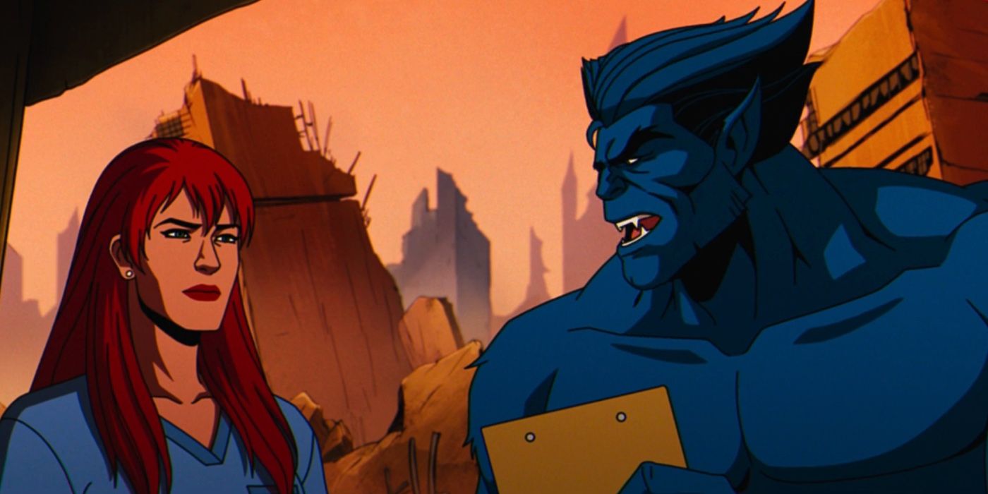 Fera e Amelia Vought em X-Men '97, episódio 7