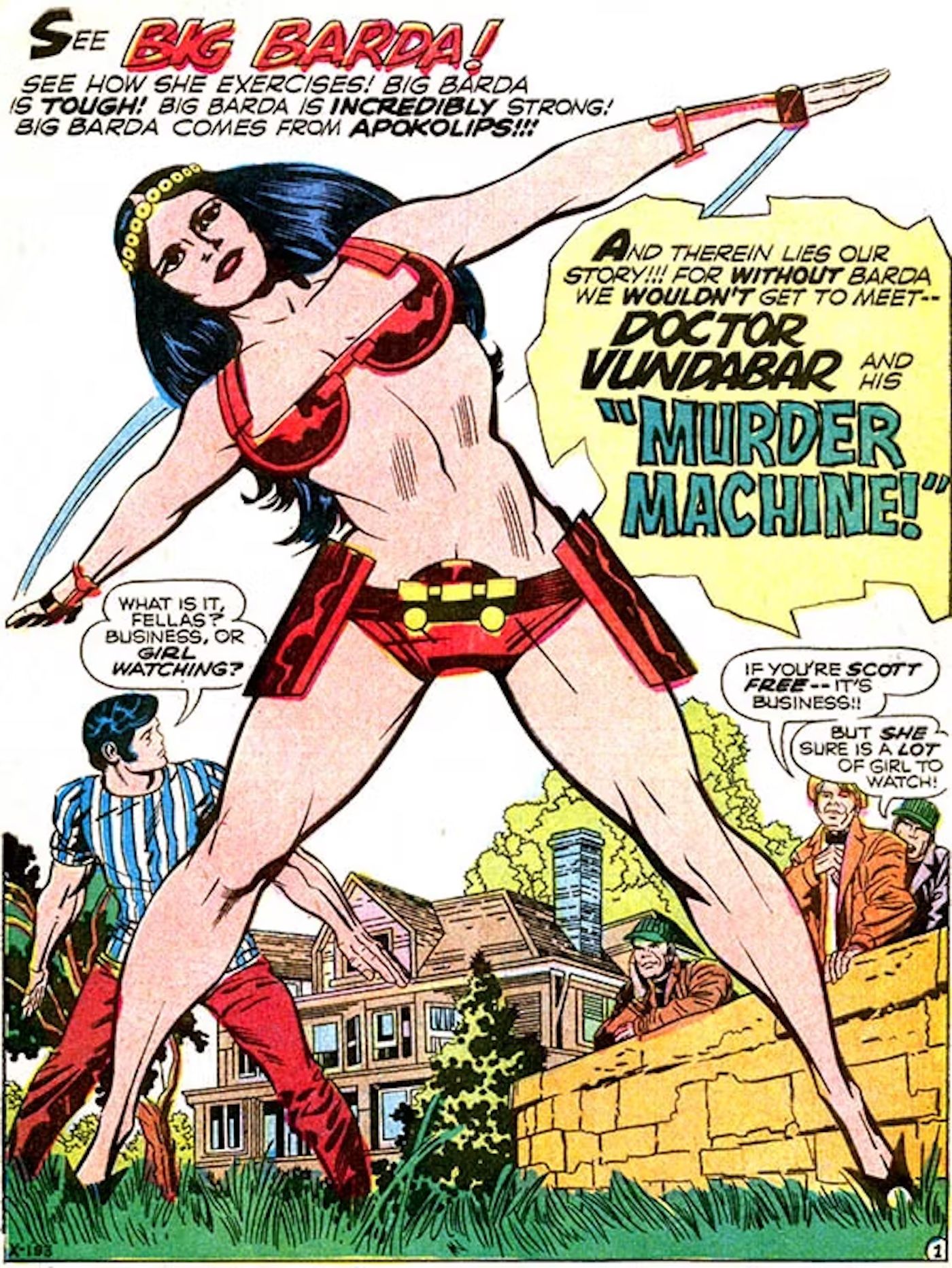 The Beefcake Is Bad, Barda