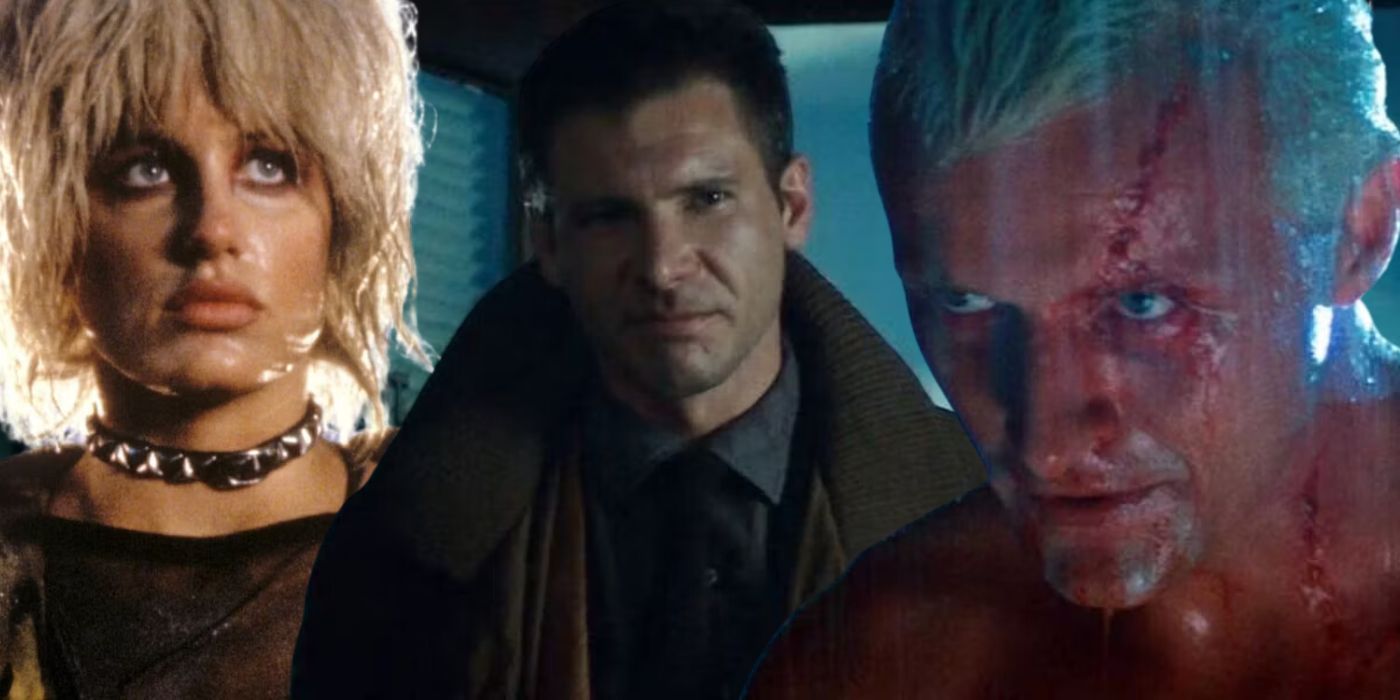 Collage of characters from Blade Runner
