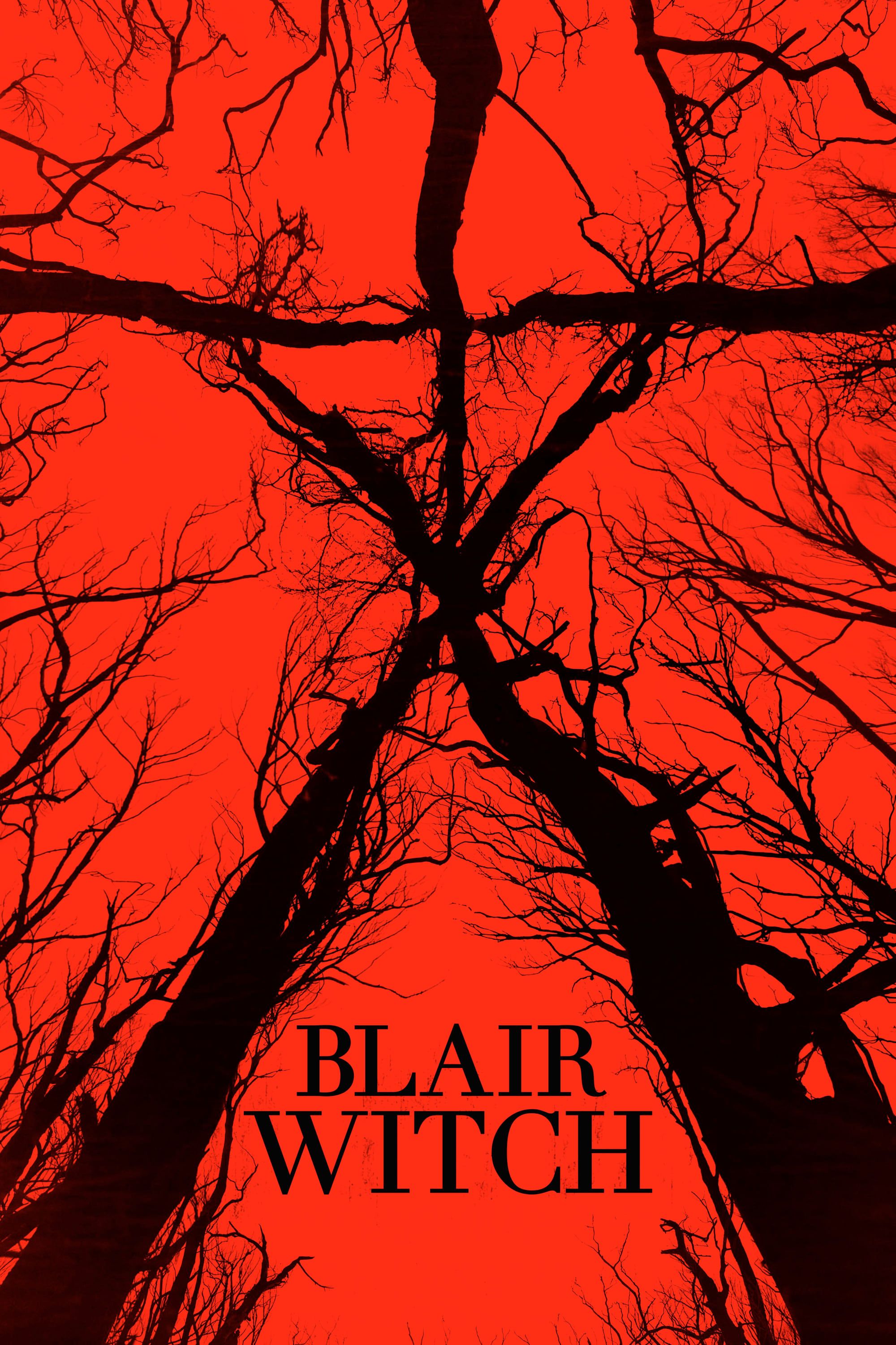Blair Witch 2016 Poster showing Branches forming the Witch Symbol