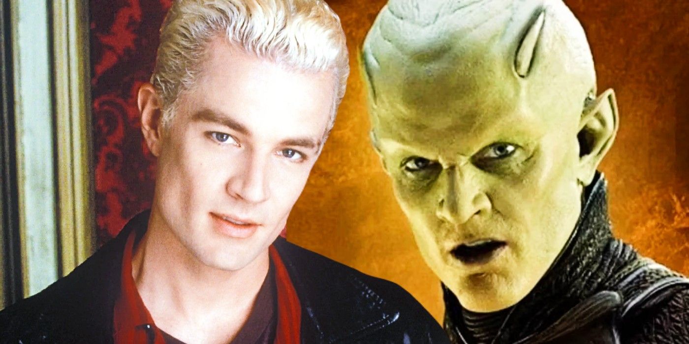 Blended image of James Marsters in Buffy the Vampire Slayer and Dragon Ball Evolution