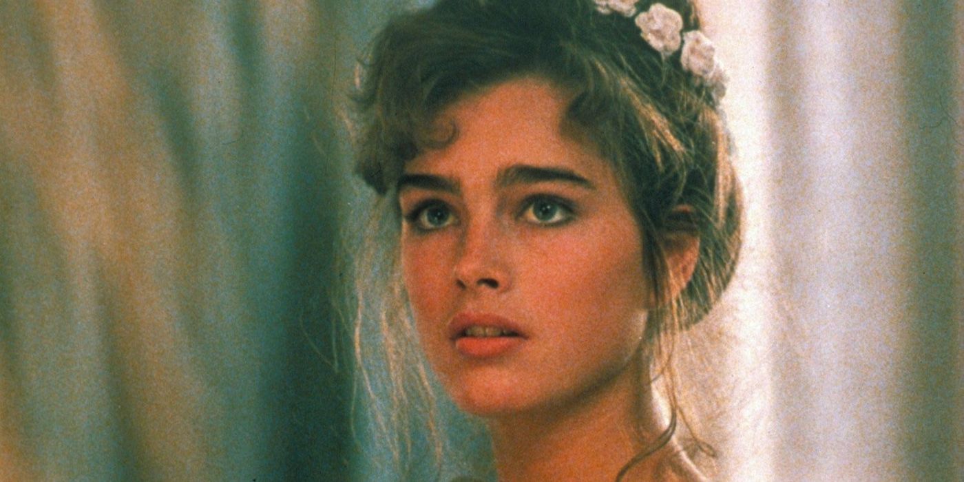 Brooke Shields as Jade looking serious in Endless Love