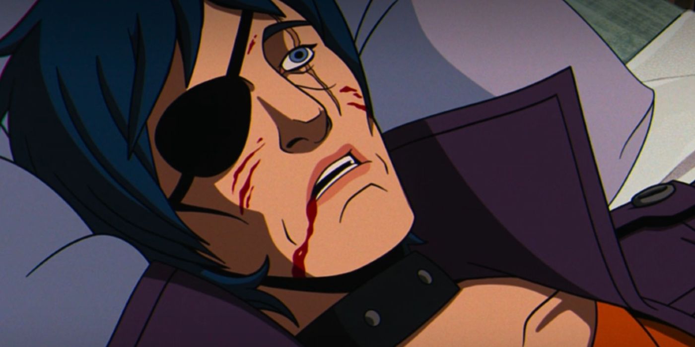 Callisto morrendo em uma maca em X-Men '97