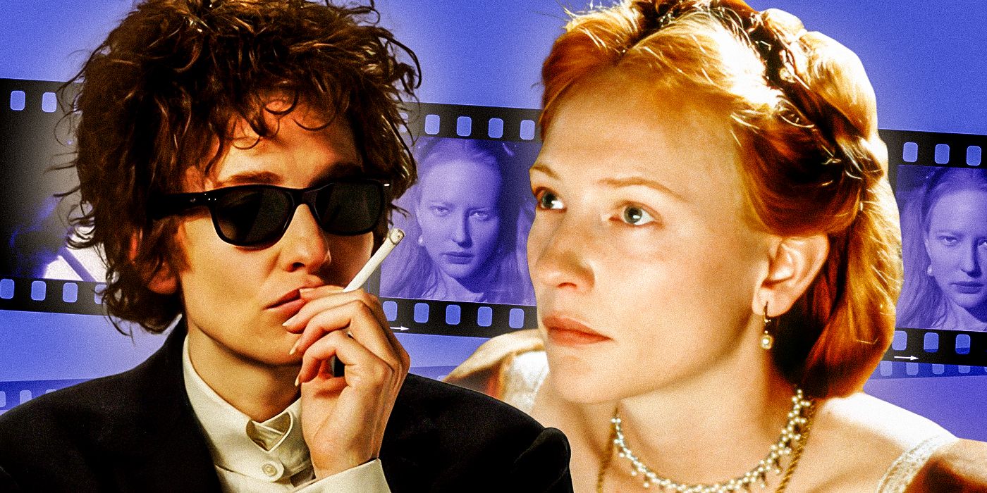 (Cate-Blanchett-as-Elizabeth-I)-from-Elizabeth-(1998)-and-(Cate-Blanchett-as-Jude)-from-I'm-Not-There-