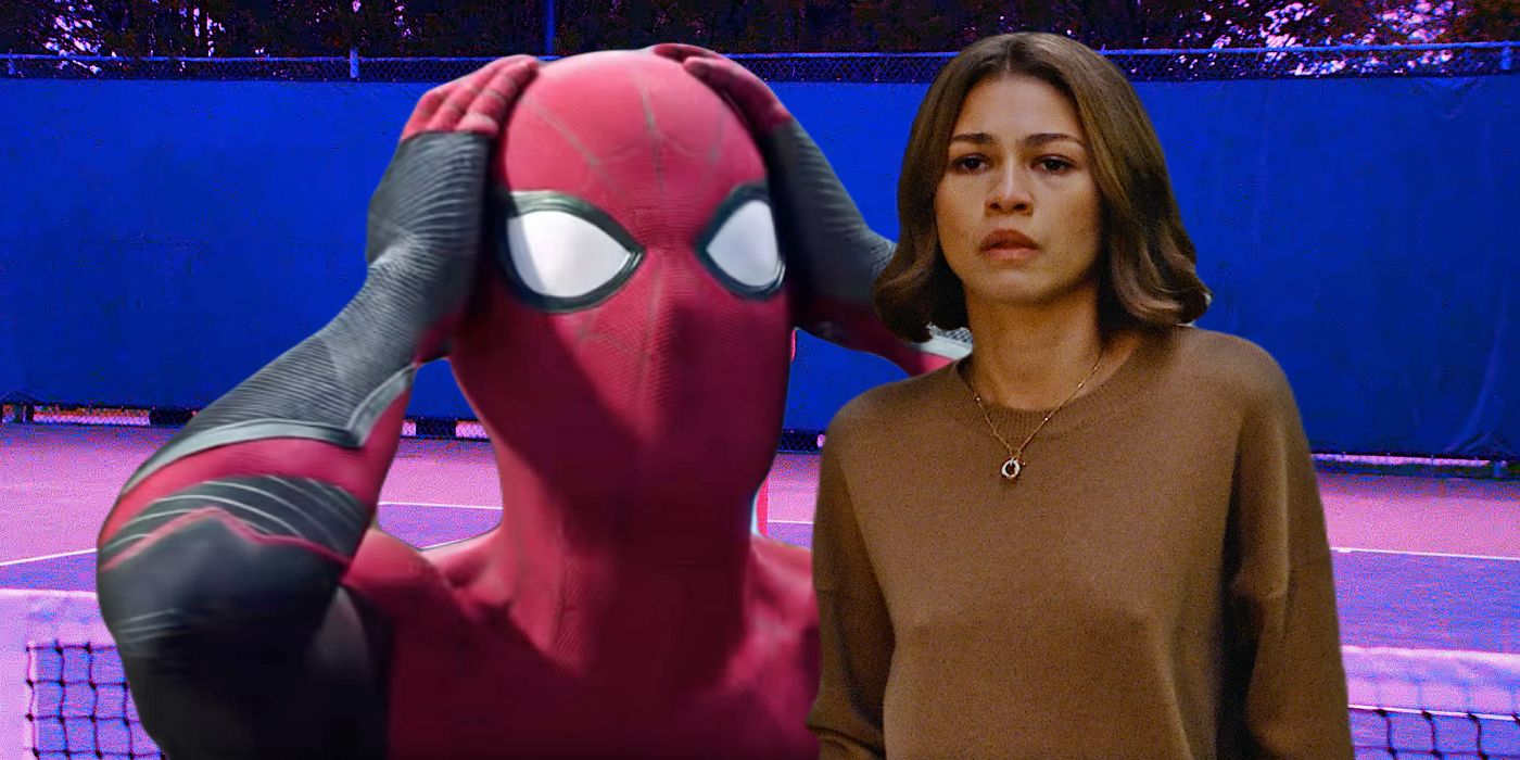 Spider-Man and Zendaya in Challengers