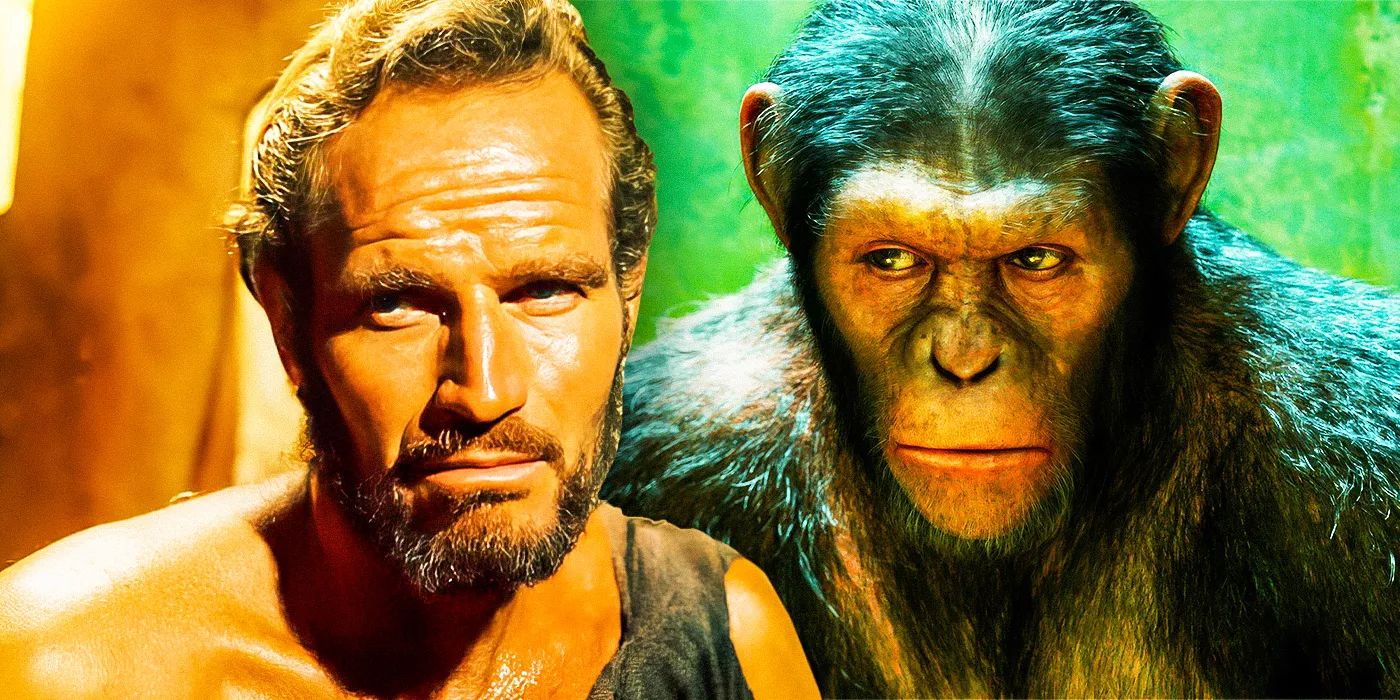 Charlton-Heston-as-George-Taylor-from-Planet-of-the-Apes-1968-and-Caesar-from-Rise-of-the-Planet-of-the-Apes