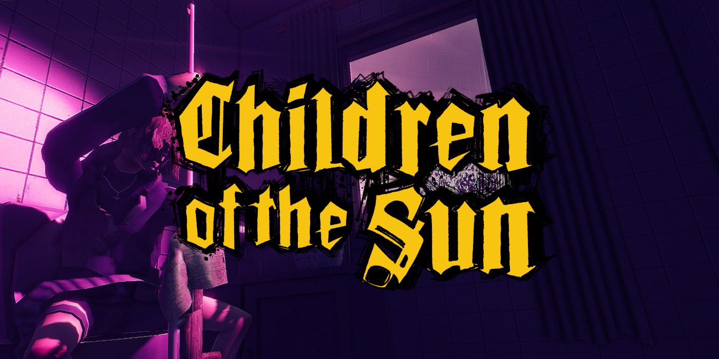 Children of the Sun game logo featuring The Girl loading her rifle