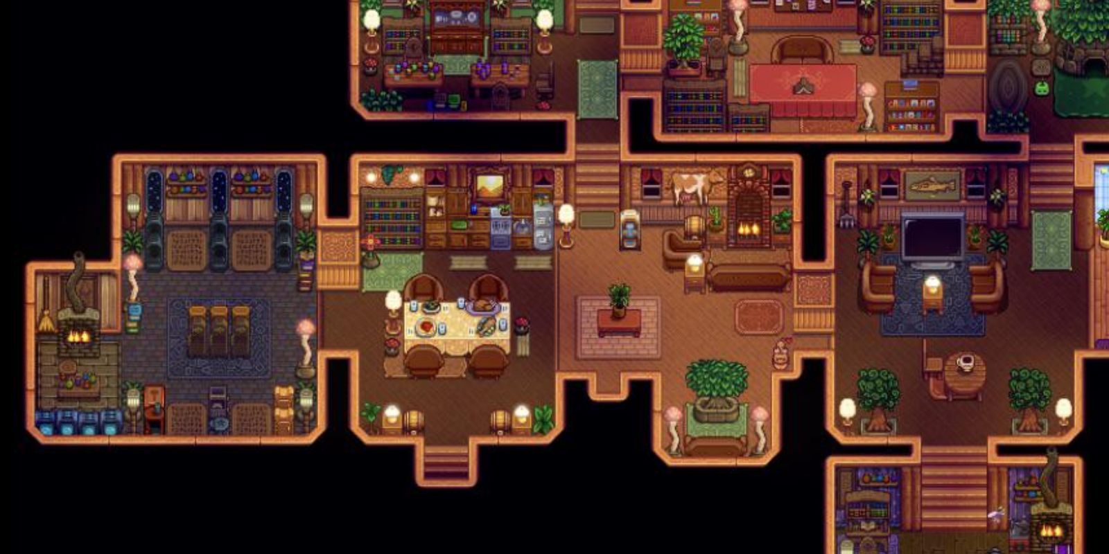 10 самых крутых проектов домов в Stardew Valley 1.6, созданных игроками