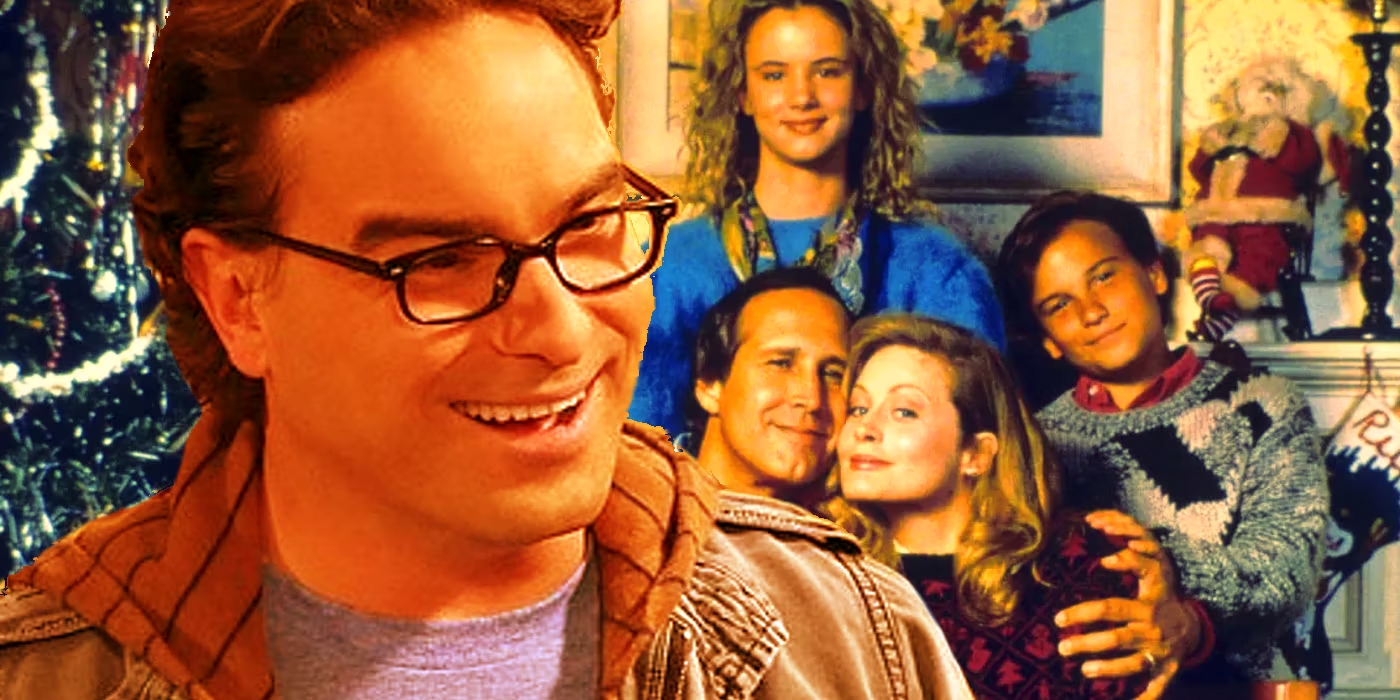 collage-of-johnny-galecki-and-the-griswold-family-in-christmas-vacation