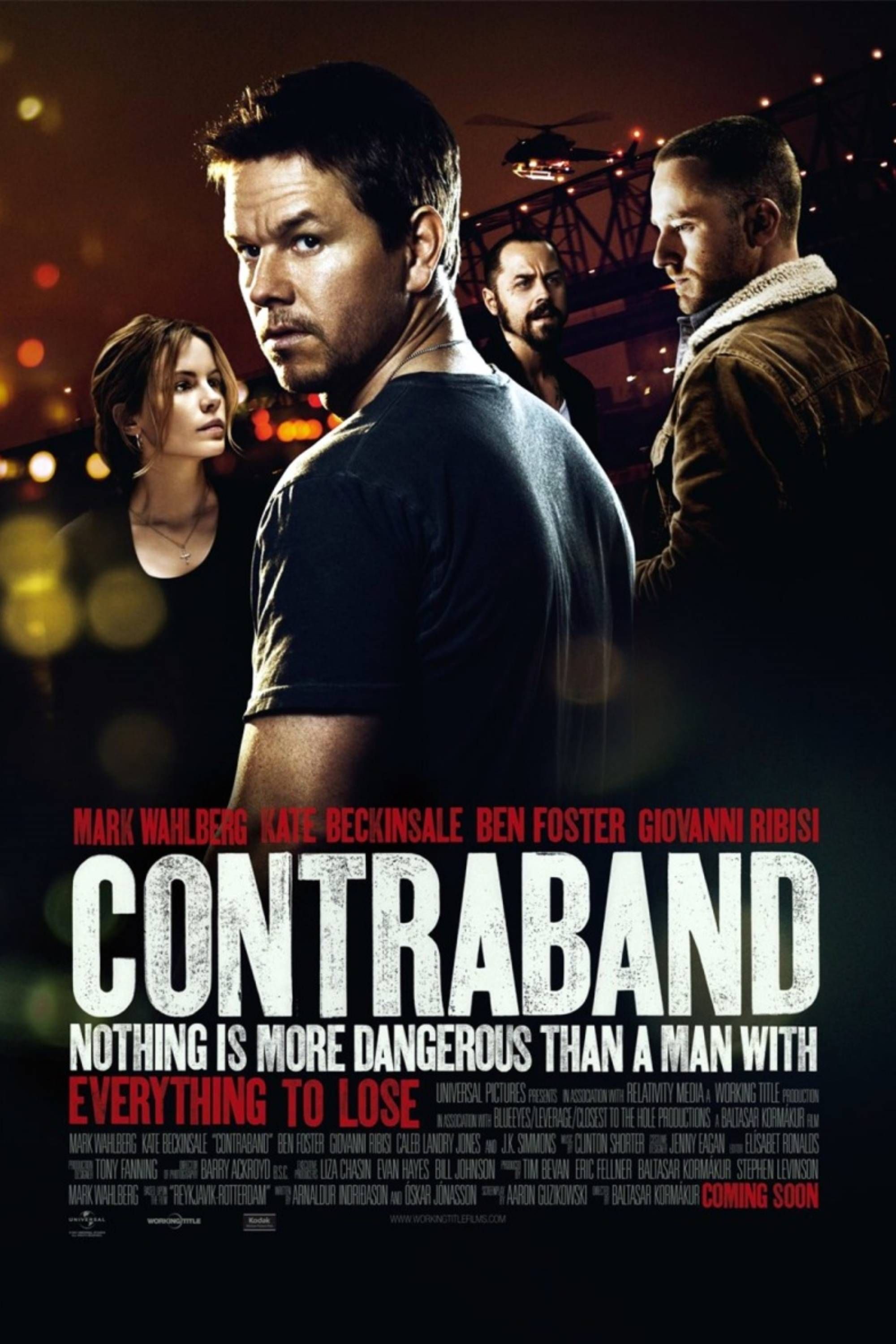 Contraband (2012) - Poster - Mark Wahlberg