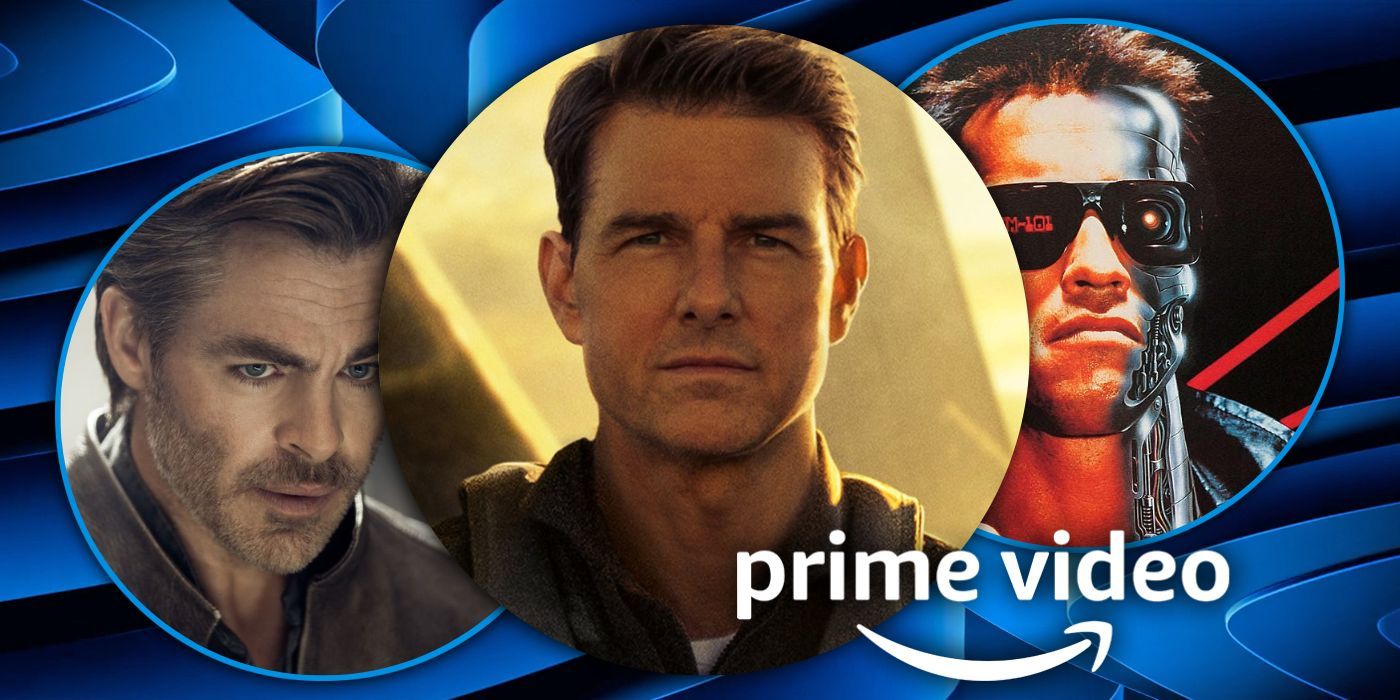 Custom image of Dungeons and Dragons, Top Gun Maverick and Terminator on Prime Video - created by Coling McCormick
