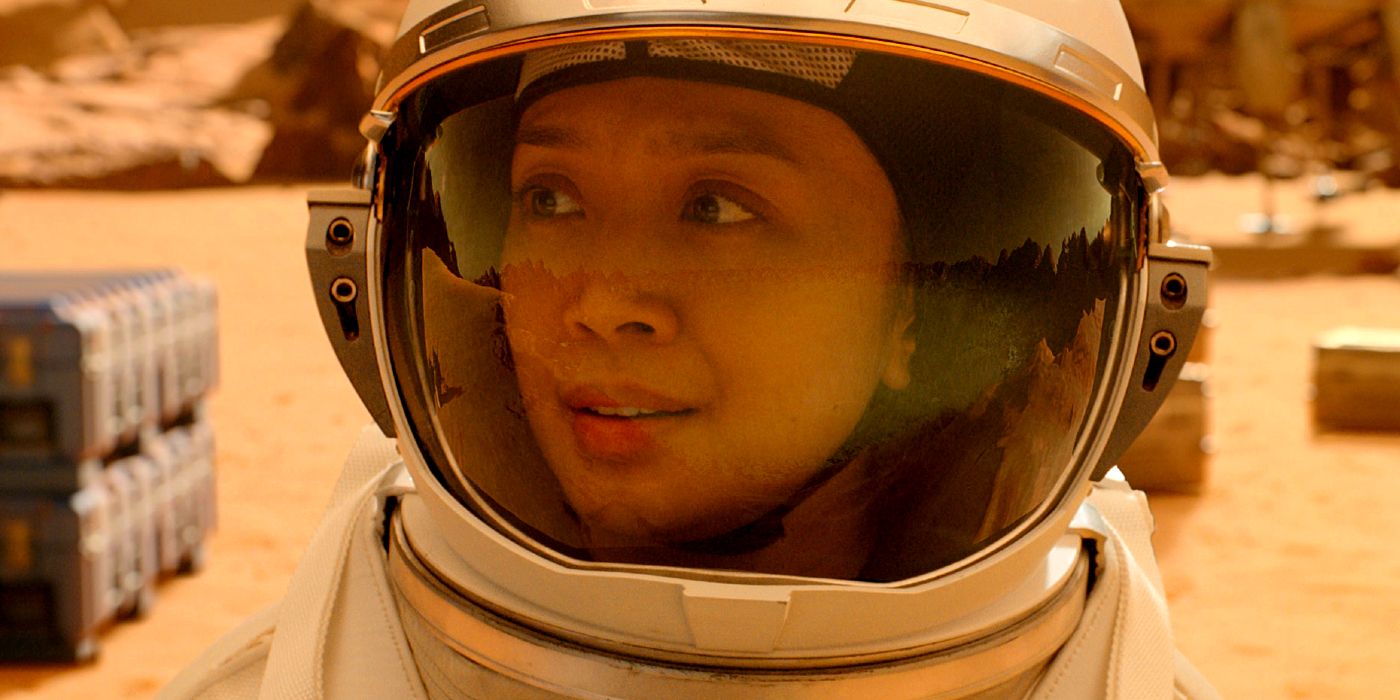 Cynthy Wu as Kelly Baldwin in a Spacesuit in For All Mankind Season 4