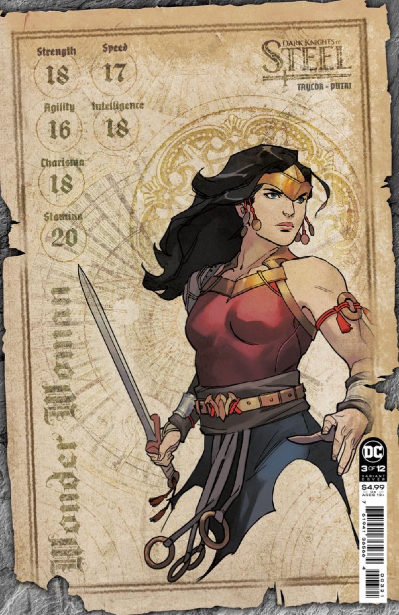 Dark knights of Steel #3 Wonder Woman