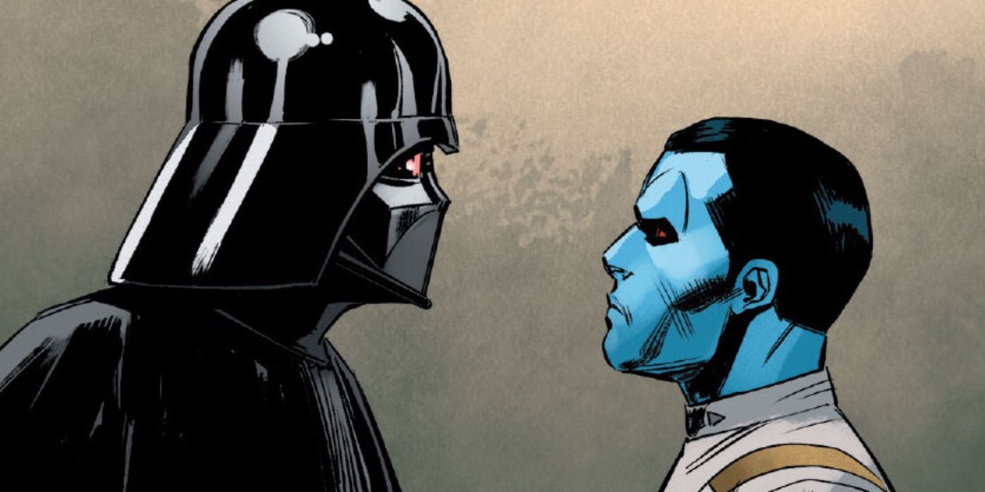 Darth Vader Face-Off With Admiral Thrawn
