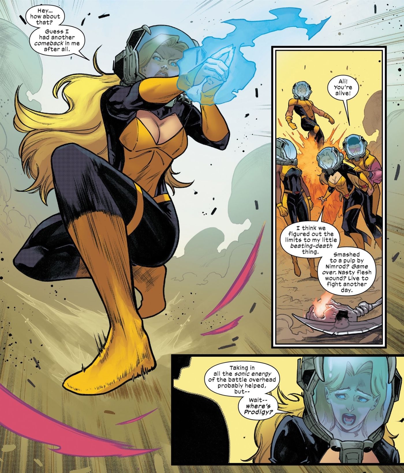 Dazzler explica a cura dos X-Men