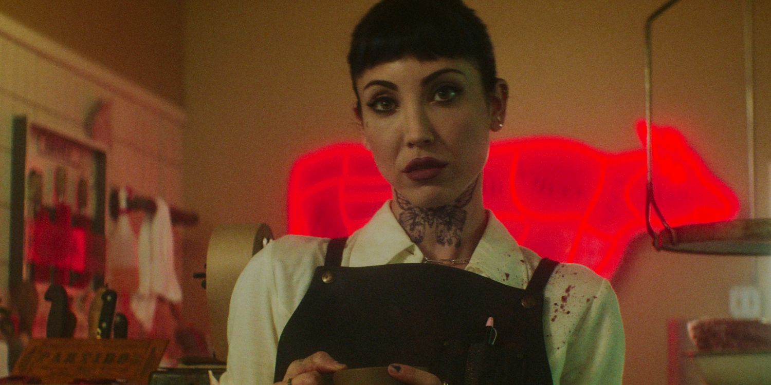 Briana Cuoco como Jenny Green / Jenny the Butcher na primeira temporada de Dead Boy Detectives
