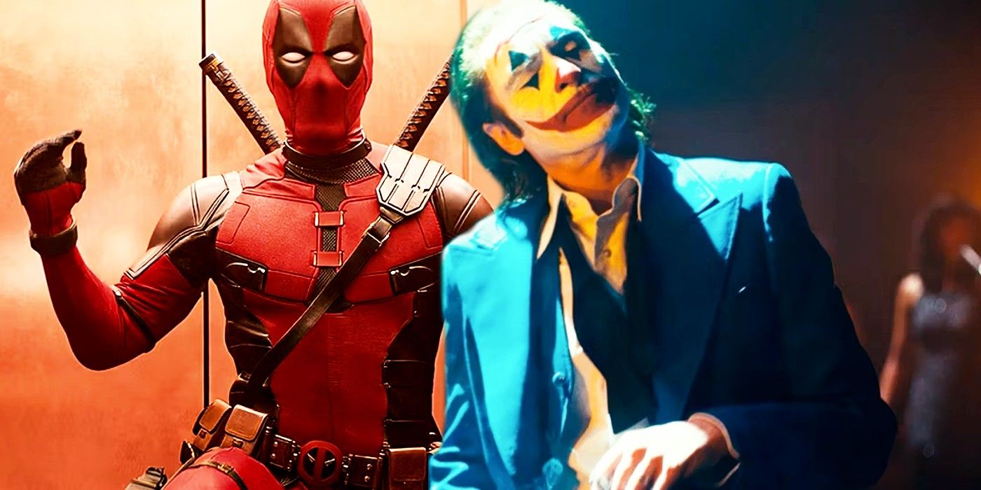 Deadpool in Deadpool & Wolverine and Joker in Joker: Folie a deux