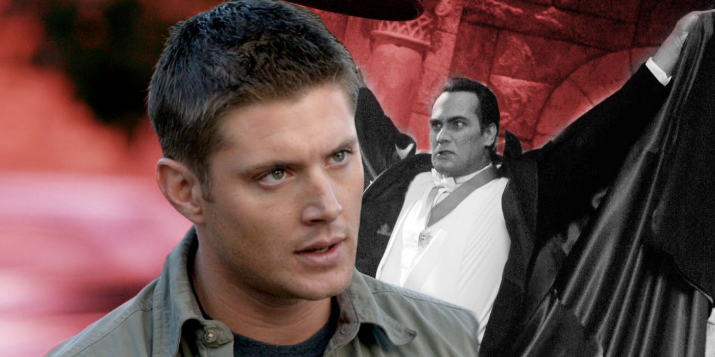 Dean Winchester and Dracula in Supernatural