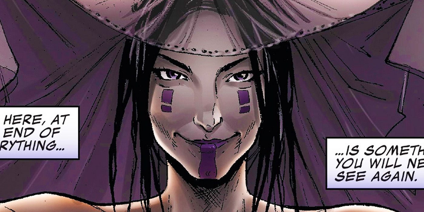 Death in her human form in Marvel Comics