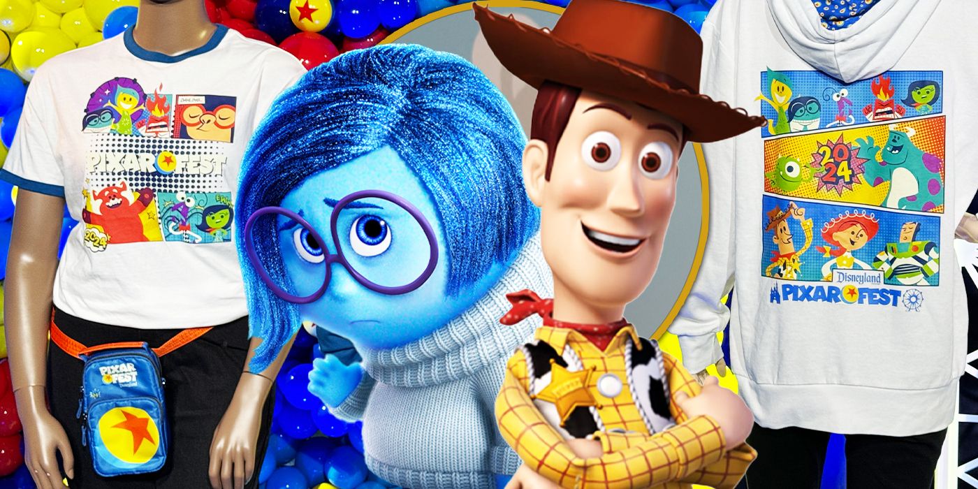 Disney Reveals Images Of Exclusive Disneyland Pixar Fest 2024 Merchandise -1