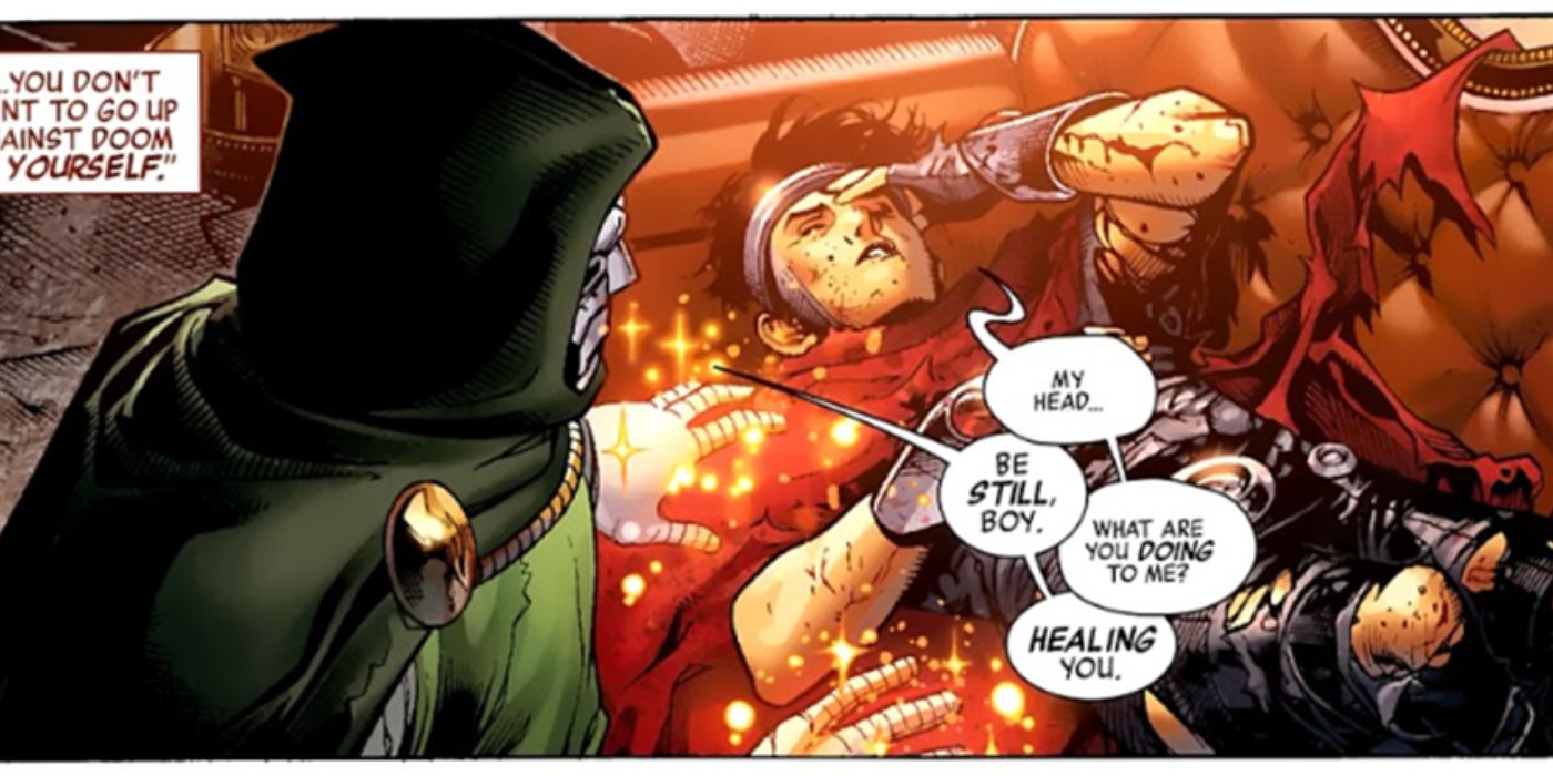 Doctor Doom healing Wiccan