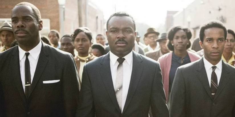 Dr King marches in Selma