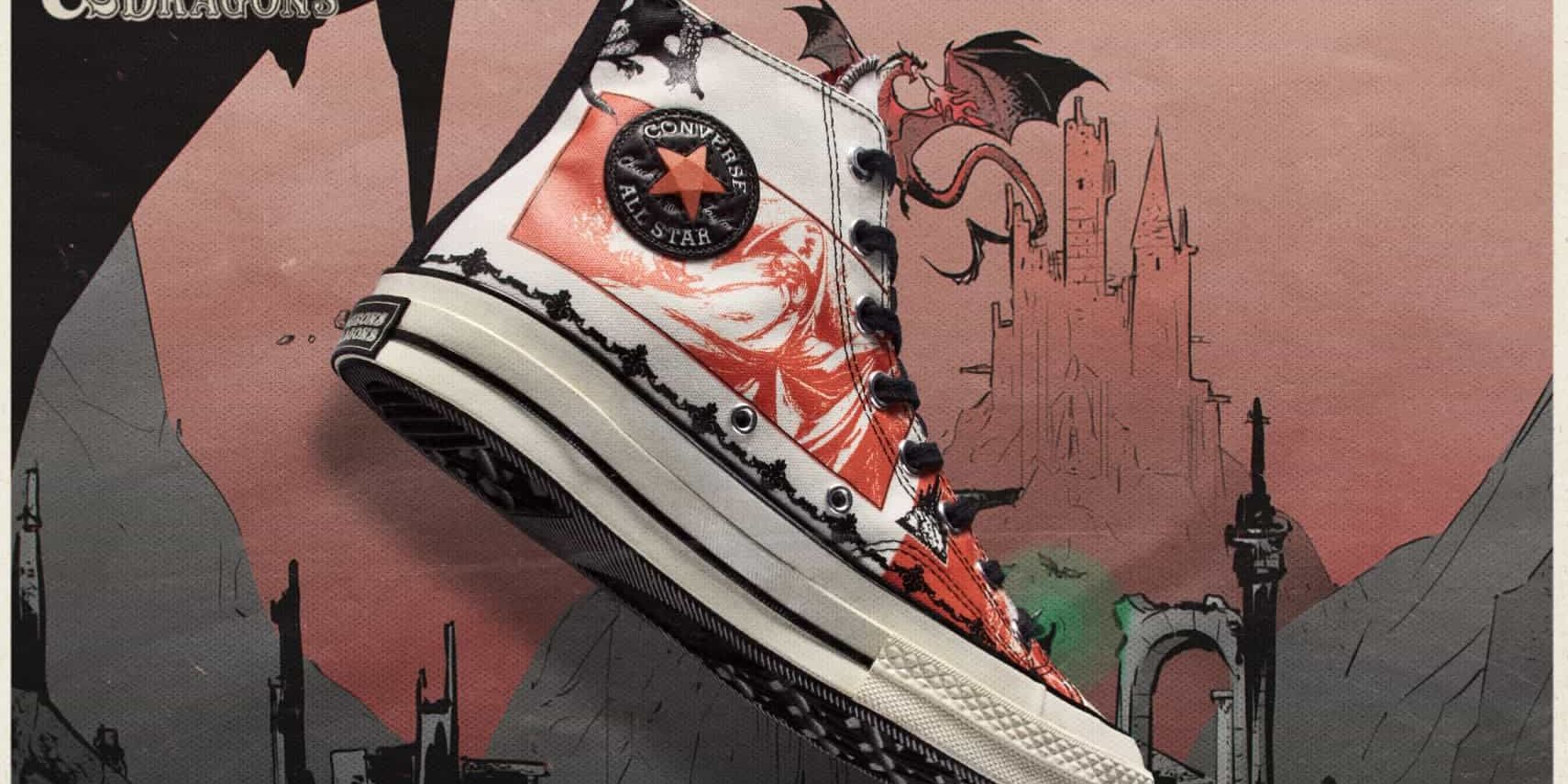 Converse отмечает 50-летие D&D выпуском ограниченной коллекции кроссовок и одежды