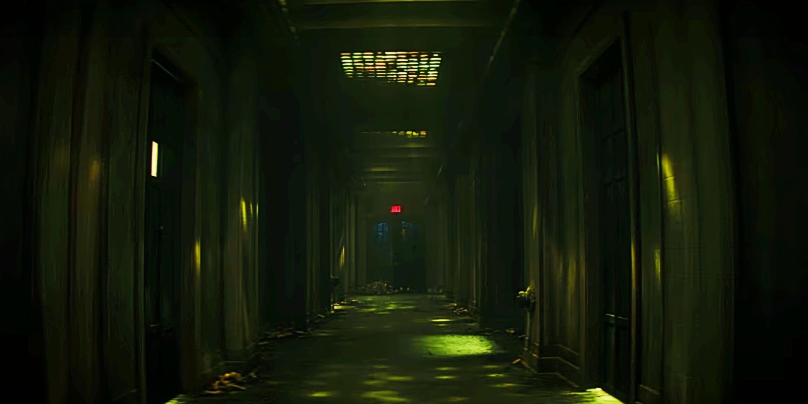 Edwin's long corridor in Hell in Dead Boy Detectives
