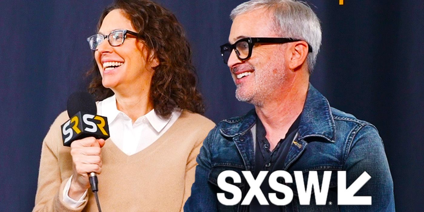 Edited image of Star Trek: Discovery EPs during SXSW Interview