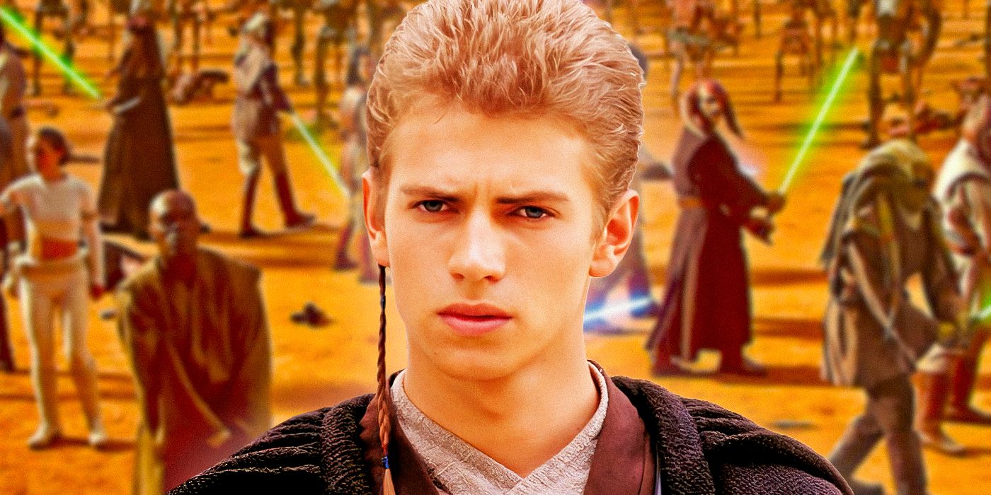 Hayden Christensen as Anakin Skywalker from Star Wars Episode II - Attack of the Clones