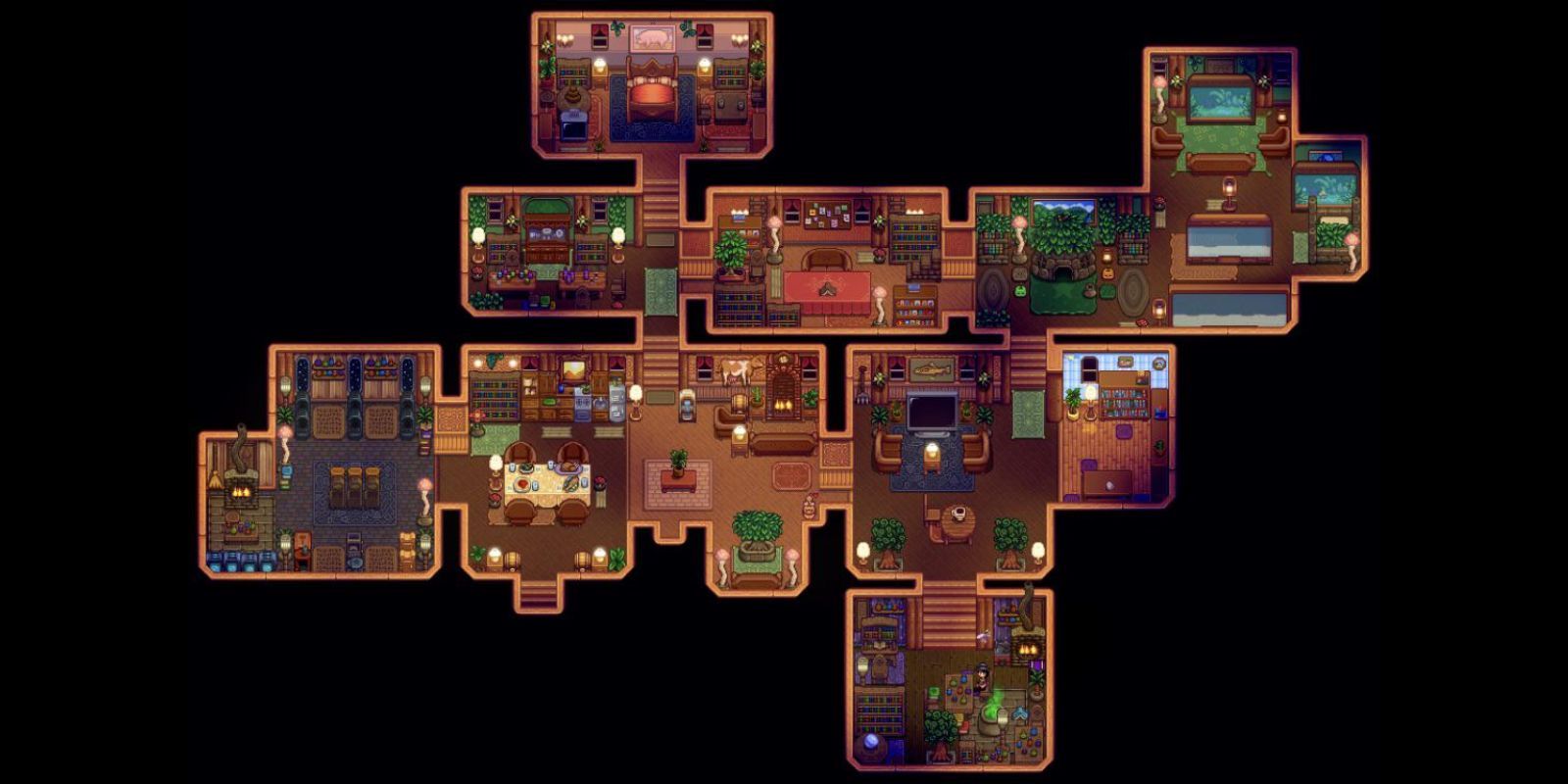 10 Coolest Stardew Valley 1.6 Player Created House Designs