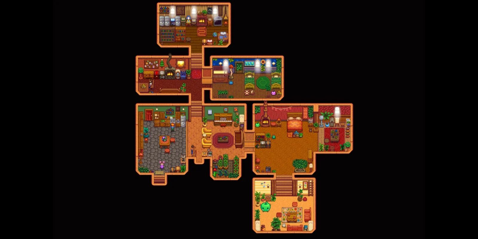 10 Coolest Stardew Valley 1.6 Player Created House Designs