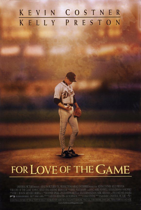 For Love of the Game Film Poster