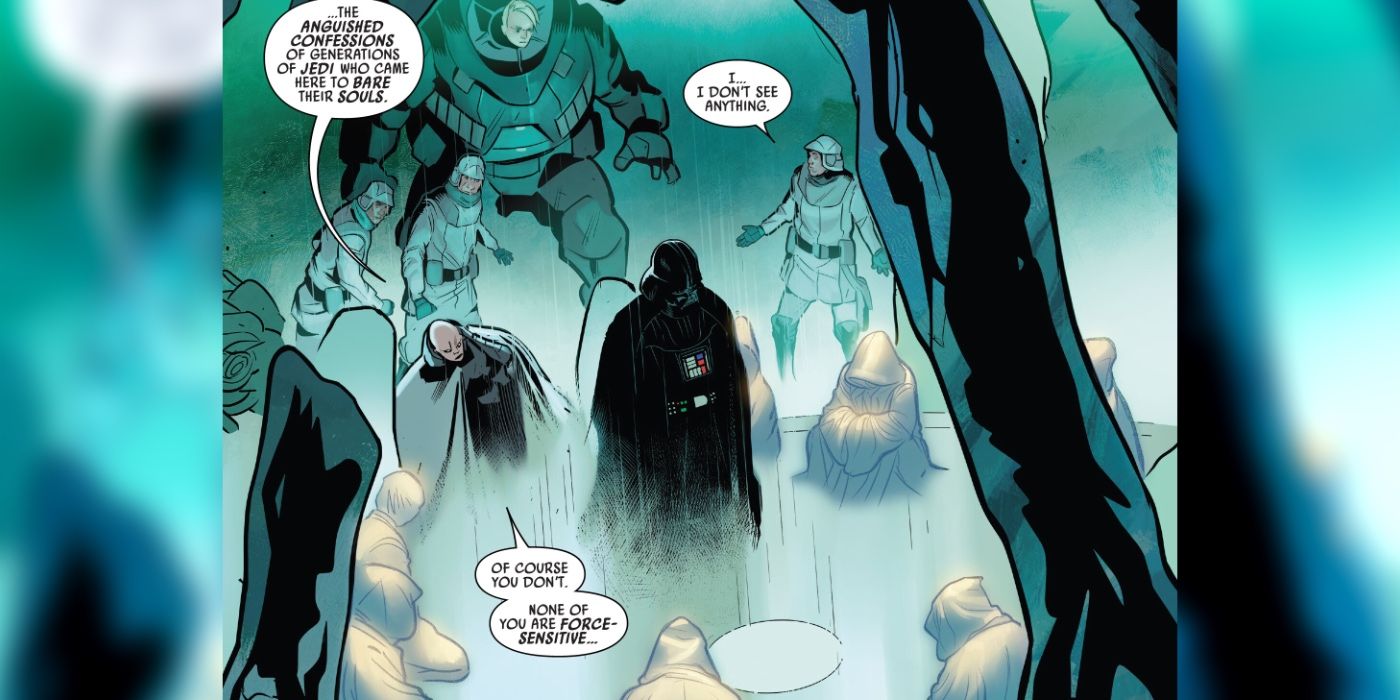 Forçar o confessionário em Tython (Darth Vader #45)