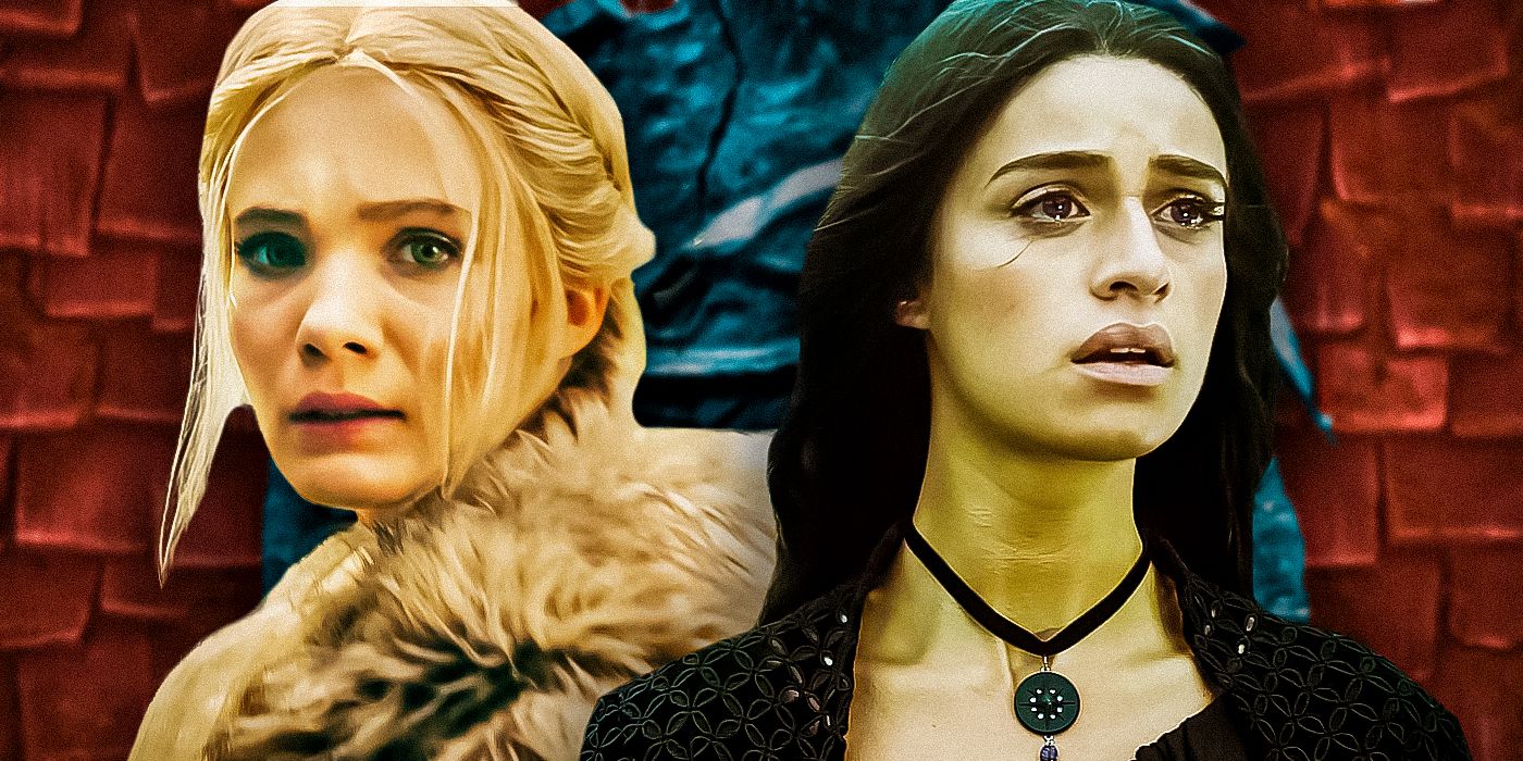 (Freya-Allan-as-Ciri)-and-(Anya-Chalotra-as-Yennefer)-from--The-Witcher