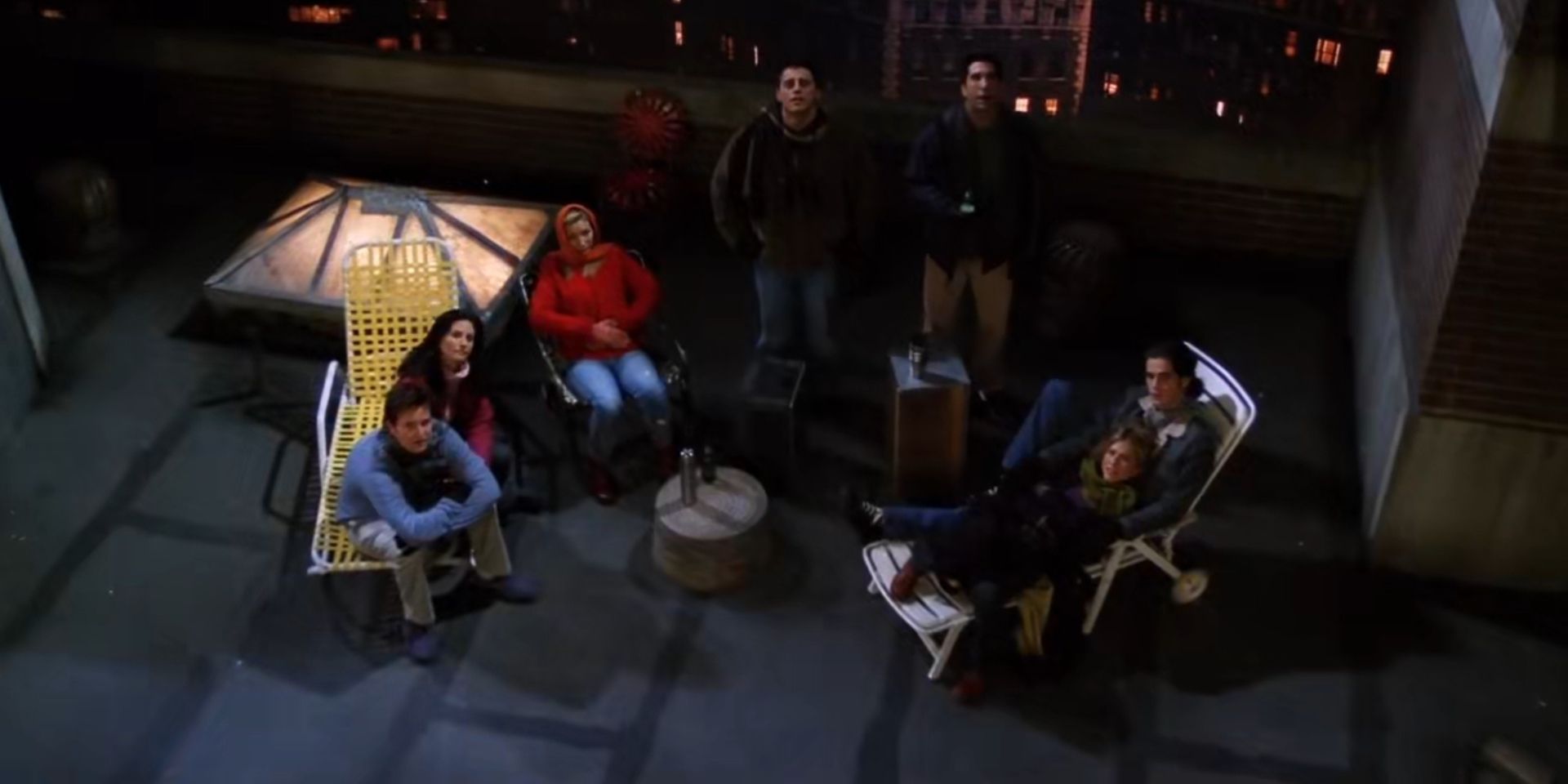 Friends Season 7, Episode 12, “The One Where They’re Up All Night”