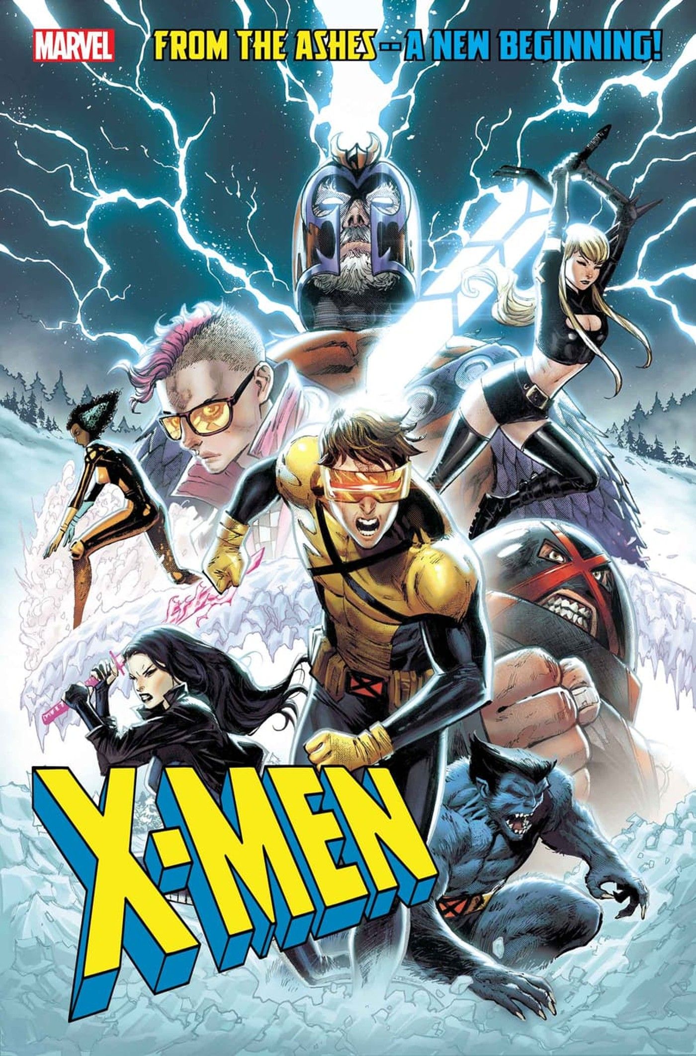 Da capa #2 dos Ashes X-Men