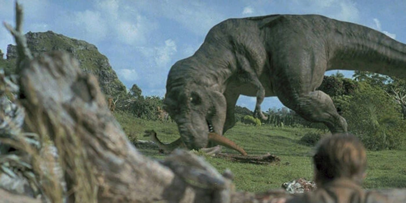 Gallimimus in Jurassic Park