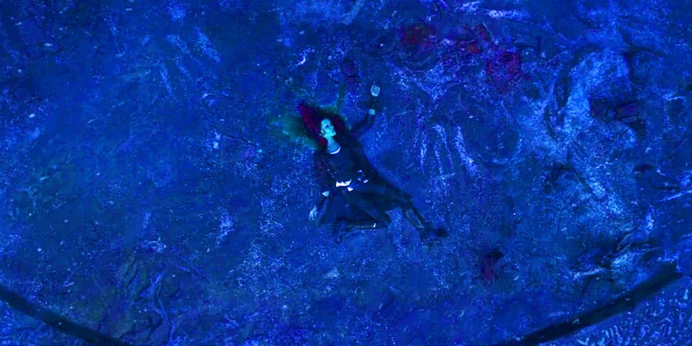 Gamora dead on Vormir in Avengers Infinity War