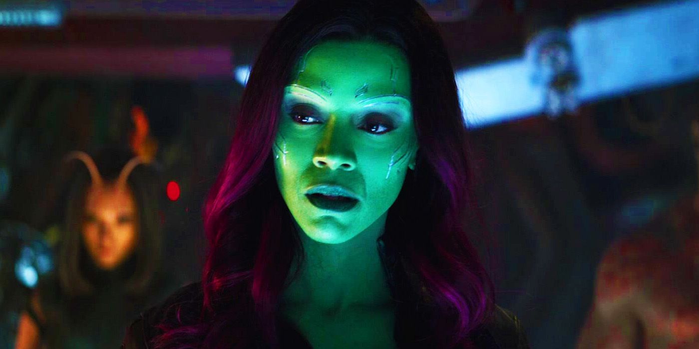 Gamora discussing the plan in Avengers Infinity War