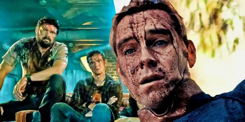 The Boys' live-action Homelander, Butcher, and Hughie.