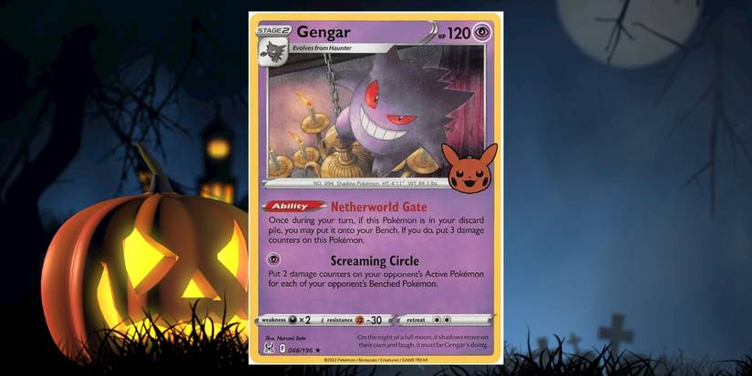 Gengar 066 Trick or Trade Pokemon Card